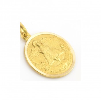 Medalla de la Santina en Oro Amarillo