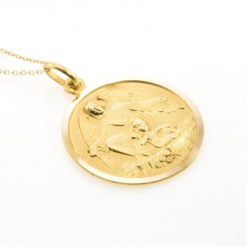 Medalla Angel de la Guarda 4.8 gramos