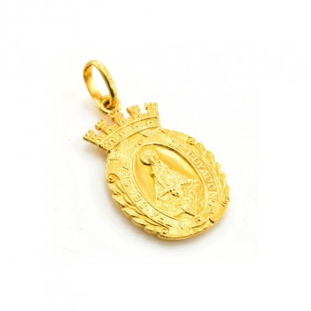 Medalla de Covadonga oro amarillo 5 gramos