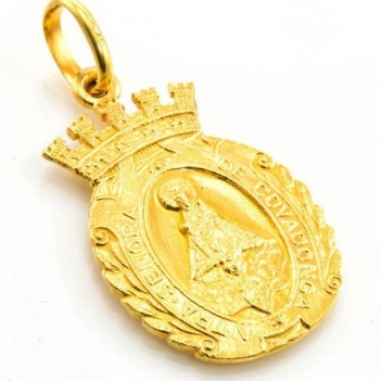 Medalla de Virgen de Covadonga 13.40 gramos