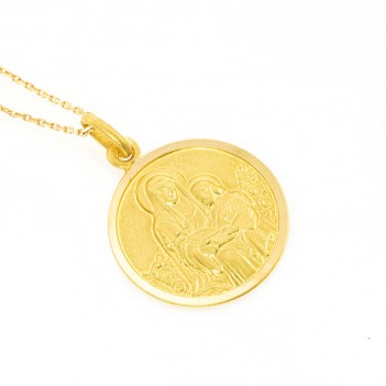 Medalla de Santa Ana oro amarillo