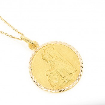 Medalla de la Virgen de las Angustias