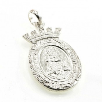 Medalla Santina Plata grande