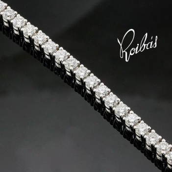 Pulsera oro blanco Riviere