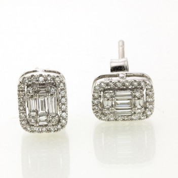 Pendientes diamantes