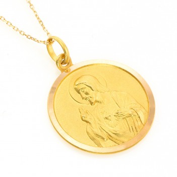 Medalla oro Sagrado Corazón