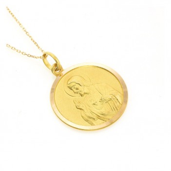 Escapulario oro amarillo 3 gramos