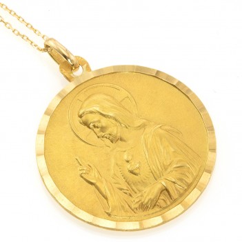 Escapulario oro amarillo 6.20 gramos