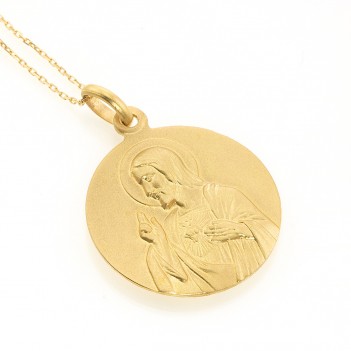 Escapulario oro amarillo de 4.43 gramos