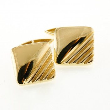 Gemelos oro amarillo